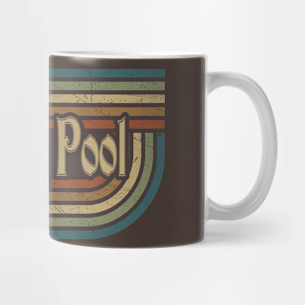 drowning pool vintage stripes by paintallday